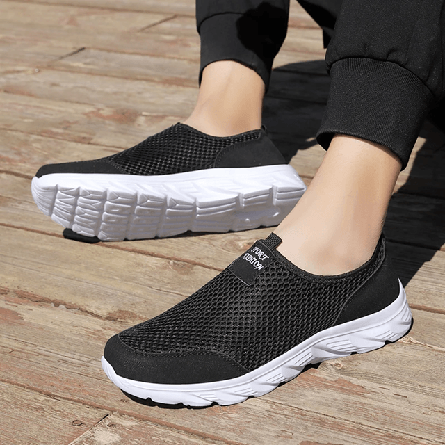 Lightweight Breathable Casual Sneakers for Men Slip On Walking Shoes