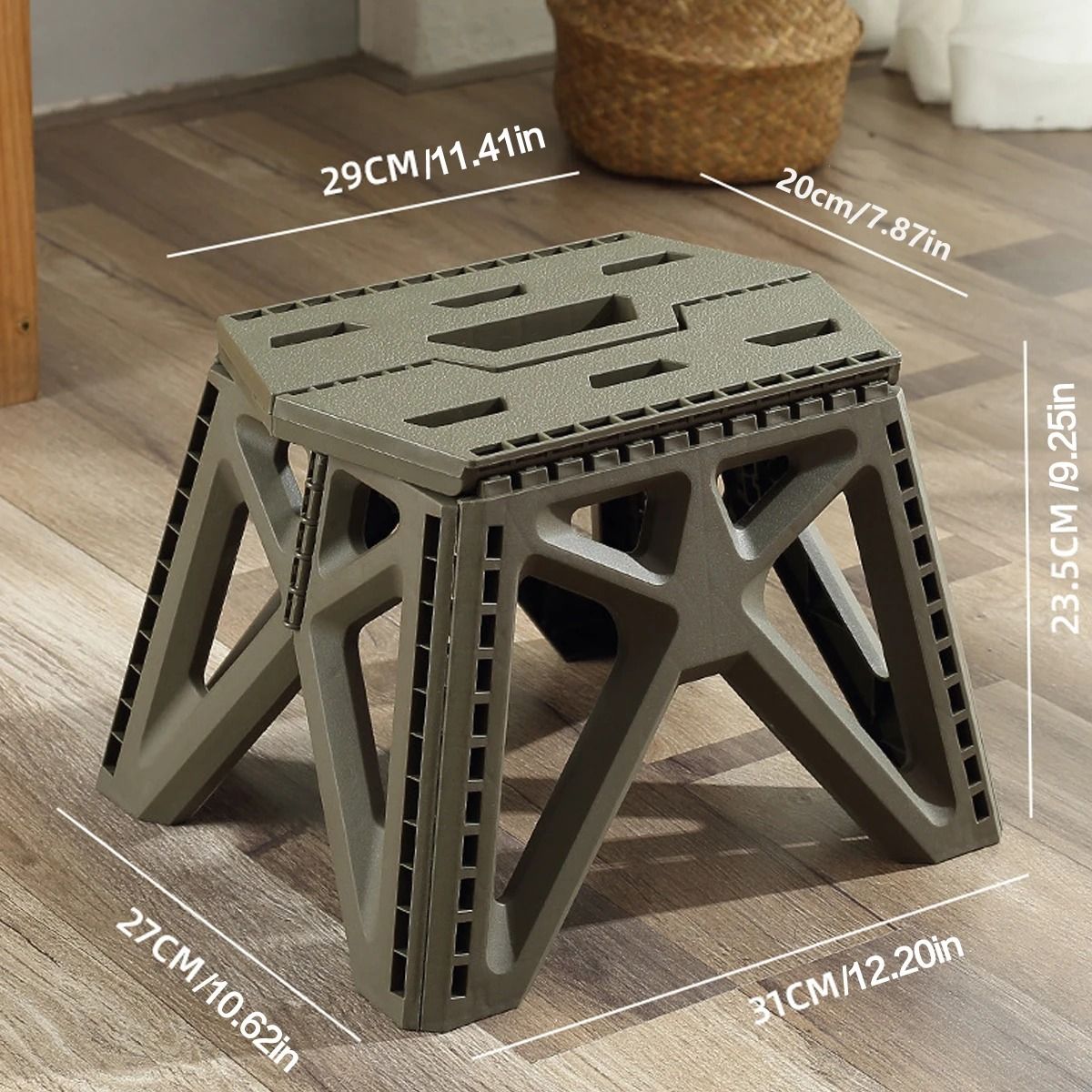 Portable Folding Chair Heavy Duty Foldable Camping Stool for Outdoor Travel