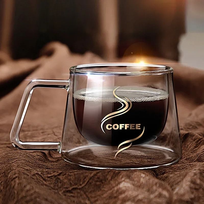 Transparent Heat Resistant Espresso Cup