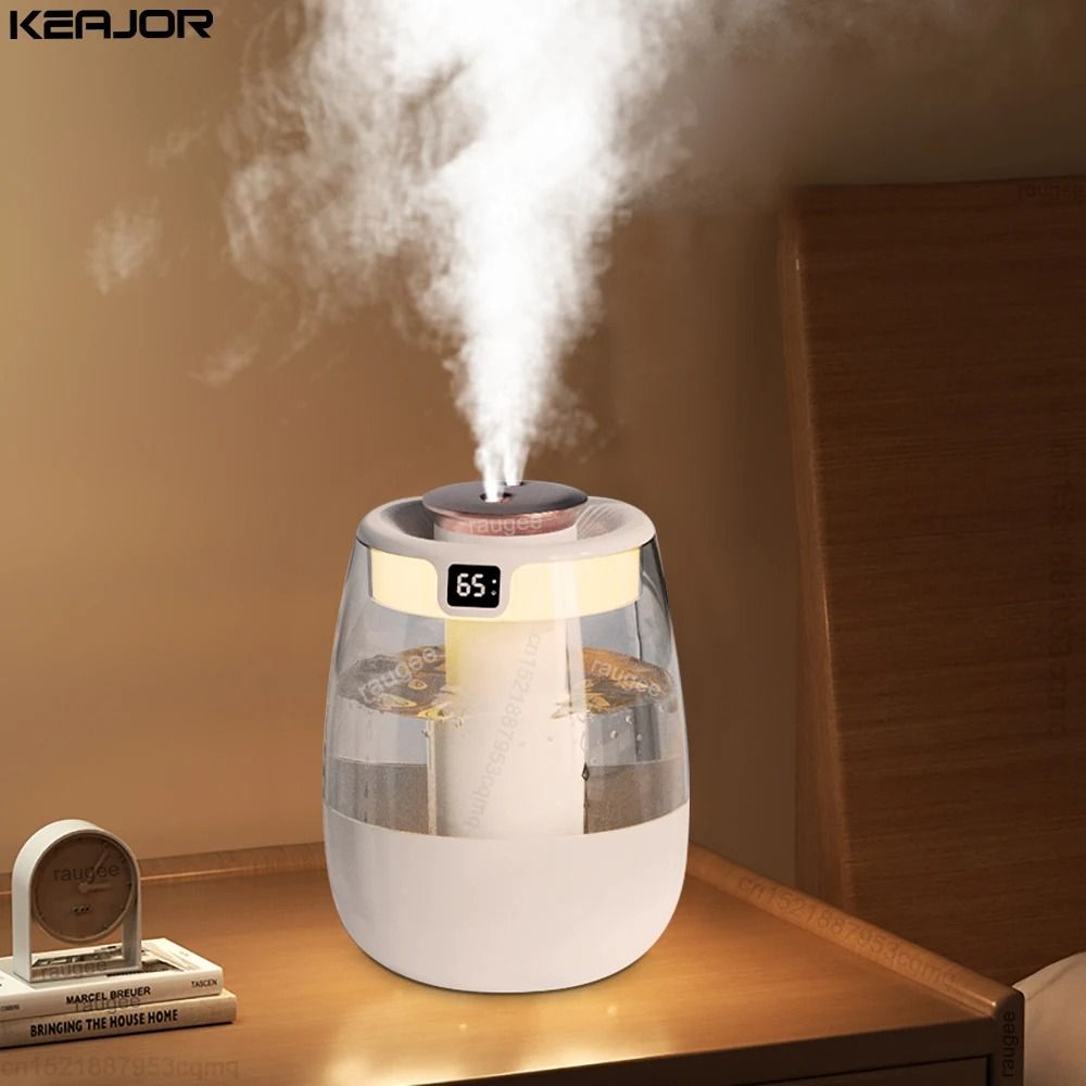 1300 ML Aroma Humidifier Double Spray Essential Oil Diffuser USB Air Humidifier with Light