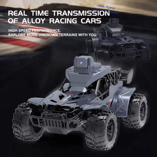 FPV RC Car with Camera LCD Remote High Speed 2 4G Real Time Control Toy