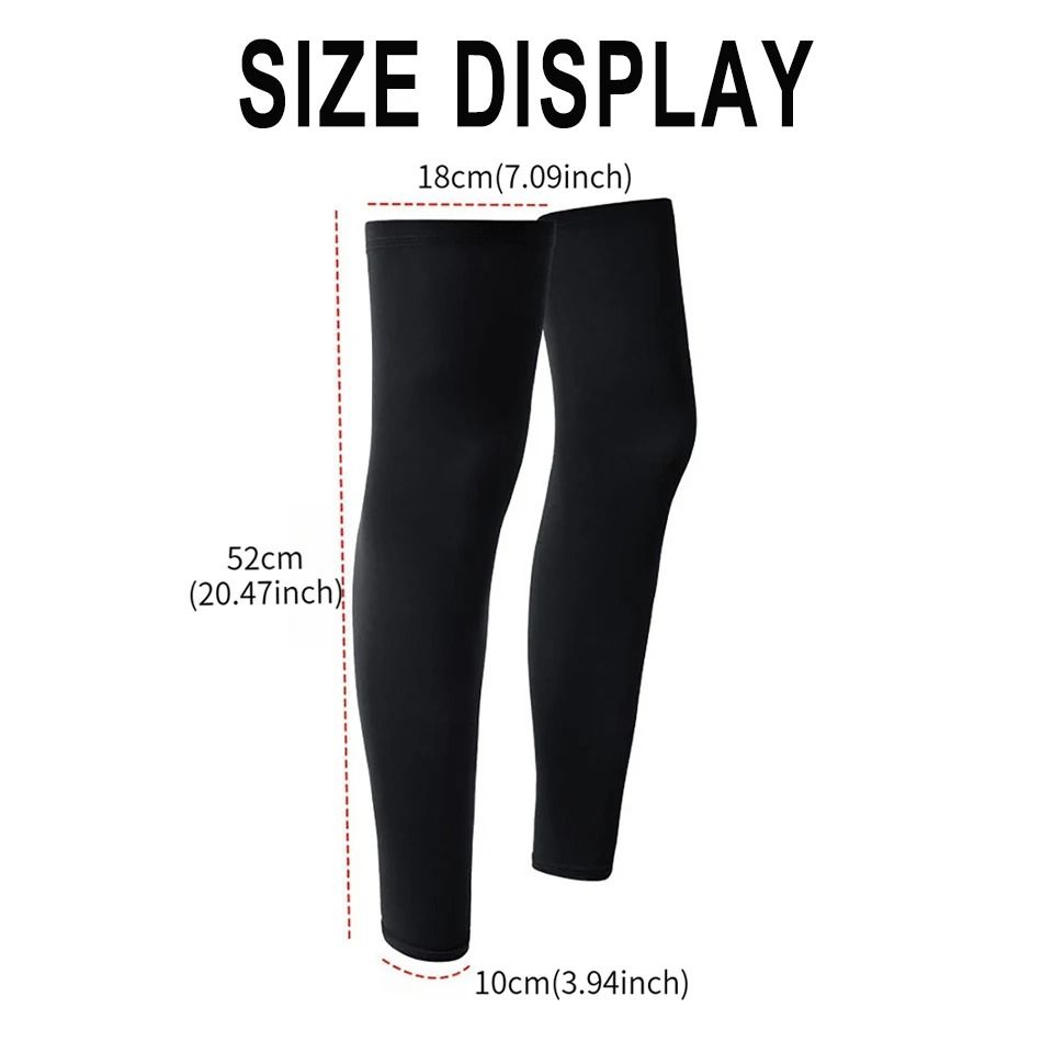Professional Summer Cycling and Sport Compression Leg Sleeves