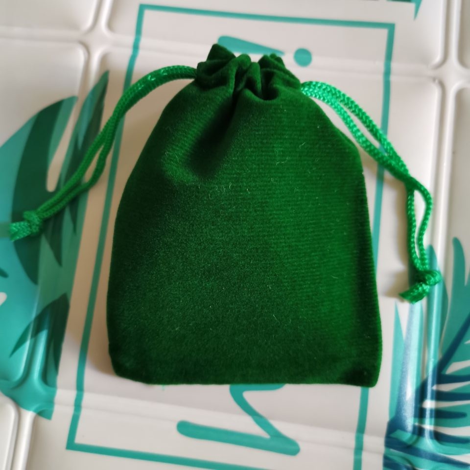 Jewelry Charms Velvet Bags Drawstring Gift Pouches Display Packaging