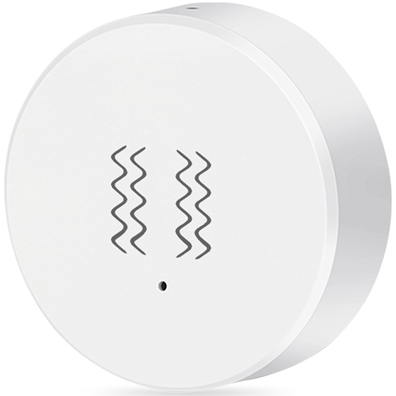 Vibration Detection Sensor Alarm Real Time Motion & Shock Detection with Smart App Notification