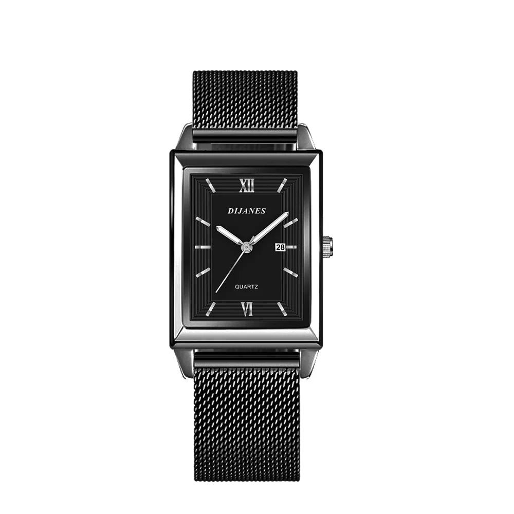 Luxury Fashion Gold Stainless Steel Wristwatch
