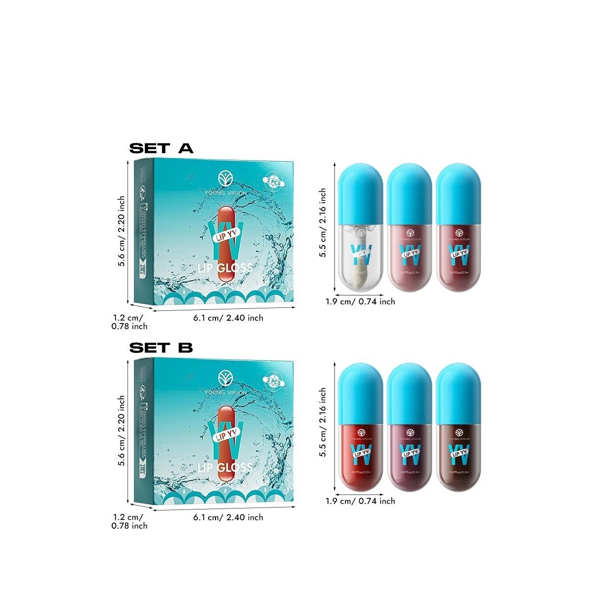 Elite Mini Velvet Matte Lip Gloss Series