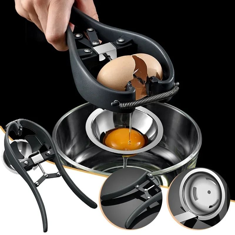 Stainless Steel Egg Opener Scissors Eggshell Topper Tool