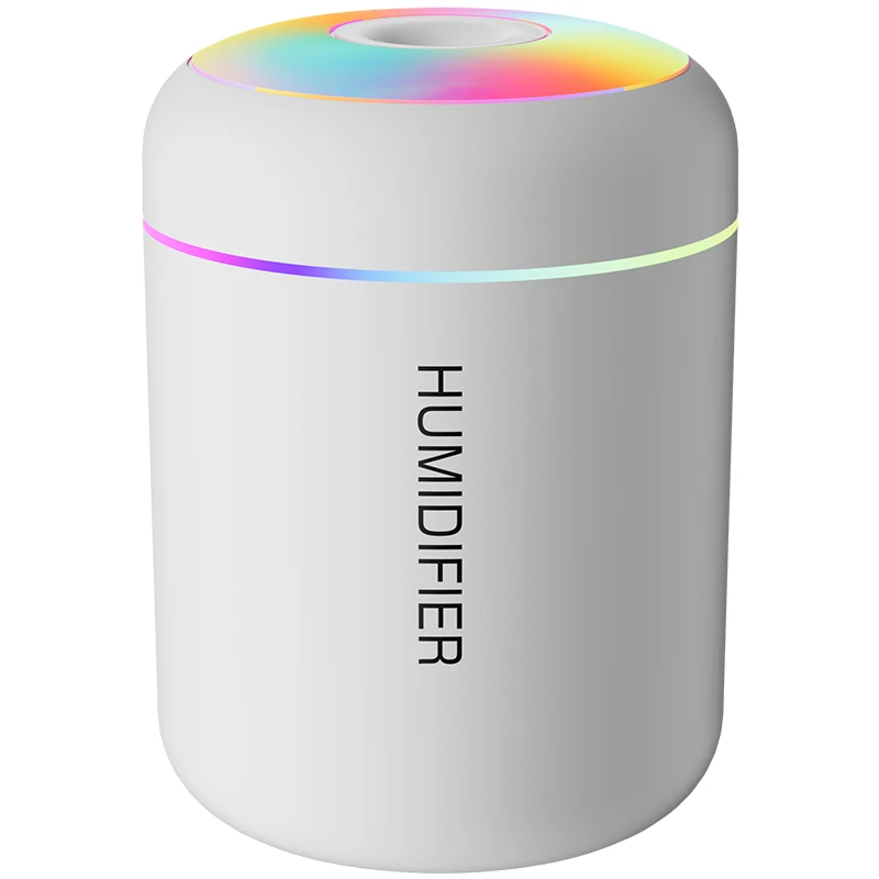 Mini USB Aroma Diffuser Humidifier for Car & Home Essential Oil Purifier with LED Light