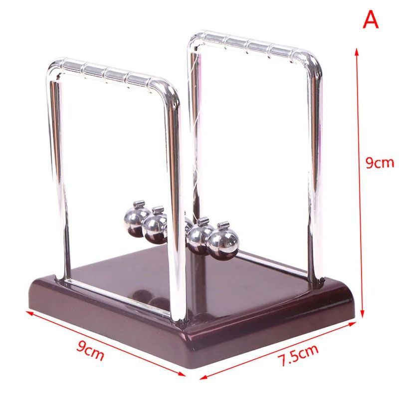 Newtons Cradle Desk Pendulum Ball Physics Balance Balls Office Desk Decor