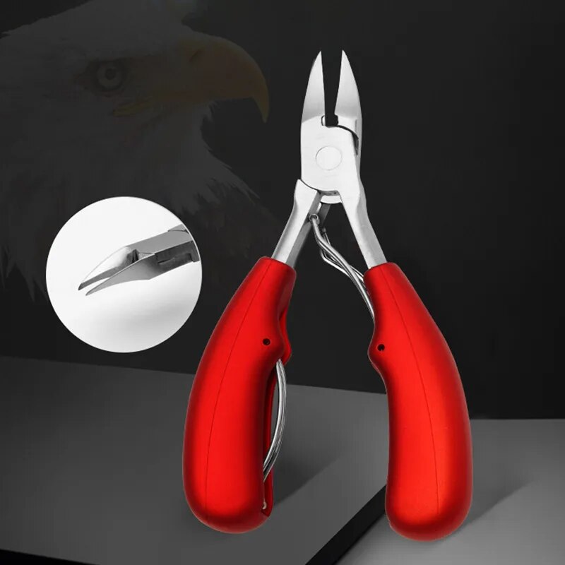 Stainless Steel Nail Scissors for Cuticles Precision Manicure Tool for Dead Skin Removal