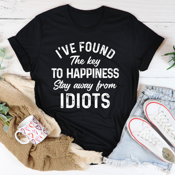 The Key To Happiness Tee