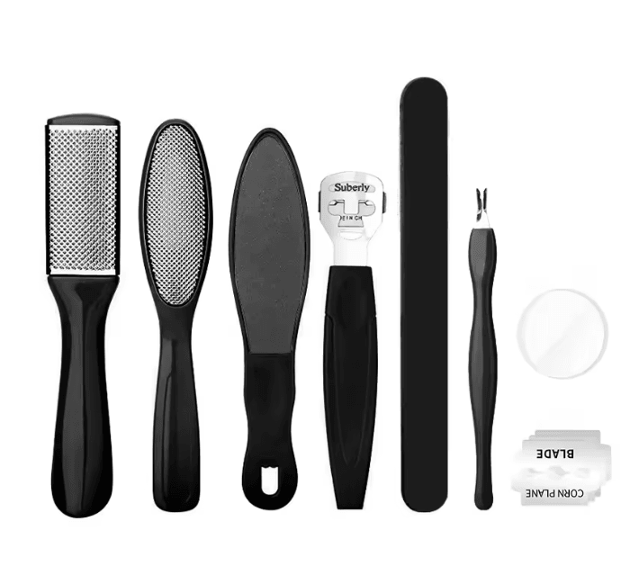 SmoothStep 8 Piece Foot Callus Remover Pedicure Kit