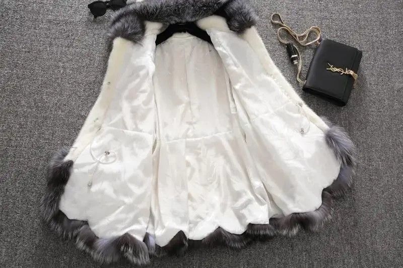 Luxeline Ultra-Warm Faux Fur Hooded Maxi Coat