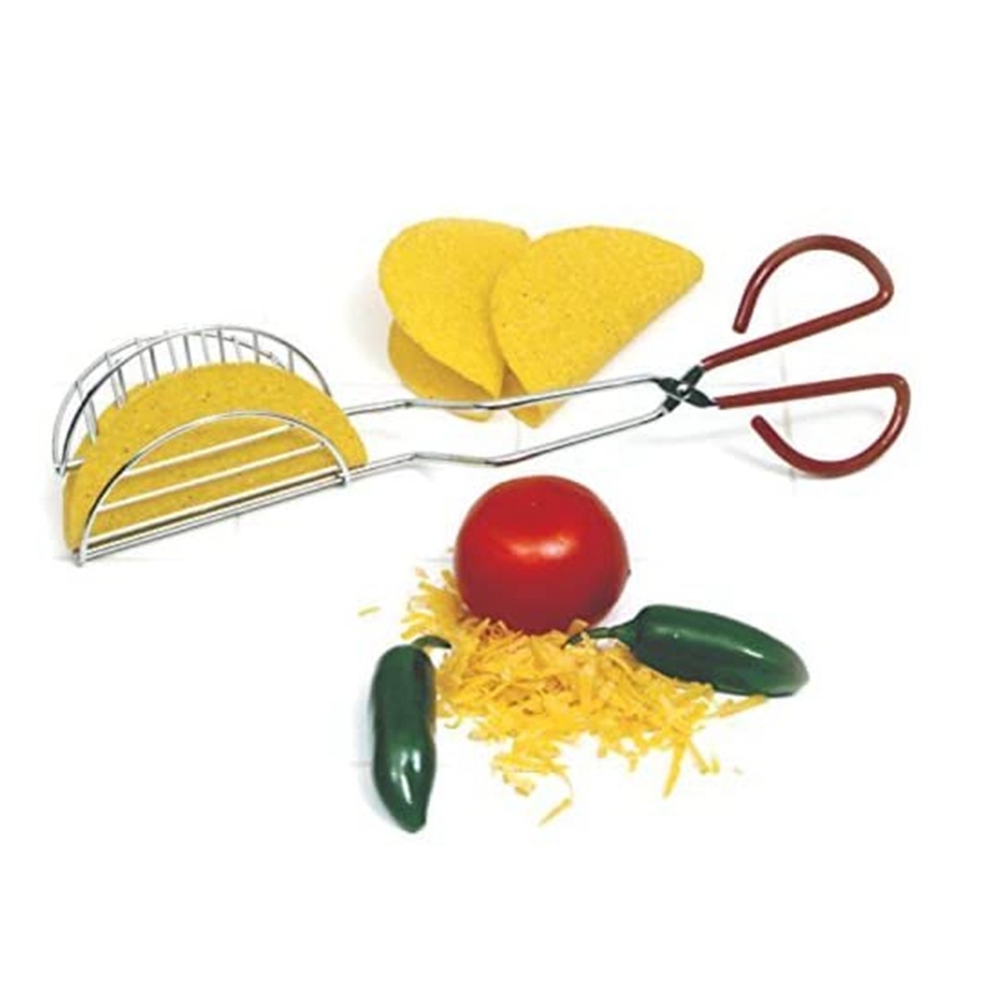 Fried Taco Shell Maker Mold Press, Crisp Shell Deep Frying Kitchen Tools, Easy Taco Cooking Gadget