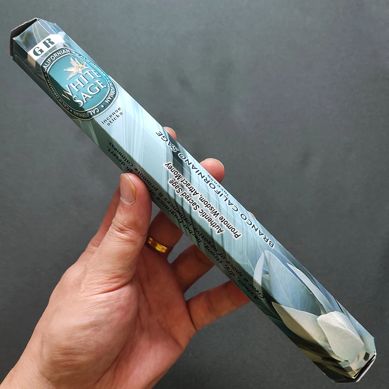 Natural Indian incense, White Sage Insense Sticks, Palo Santo Fragrance, Aromatherapy Meditaion, Joss sticks