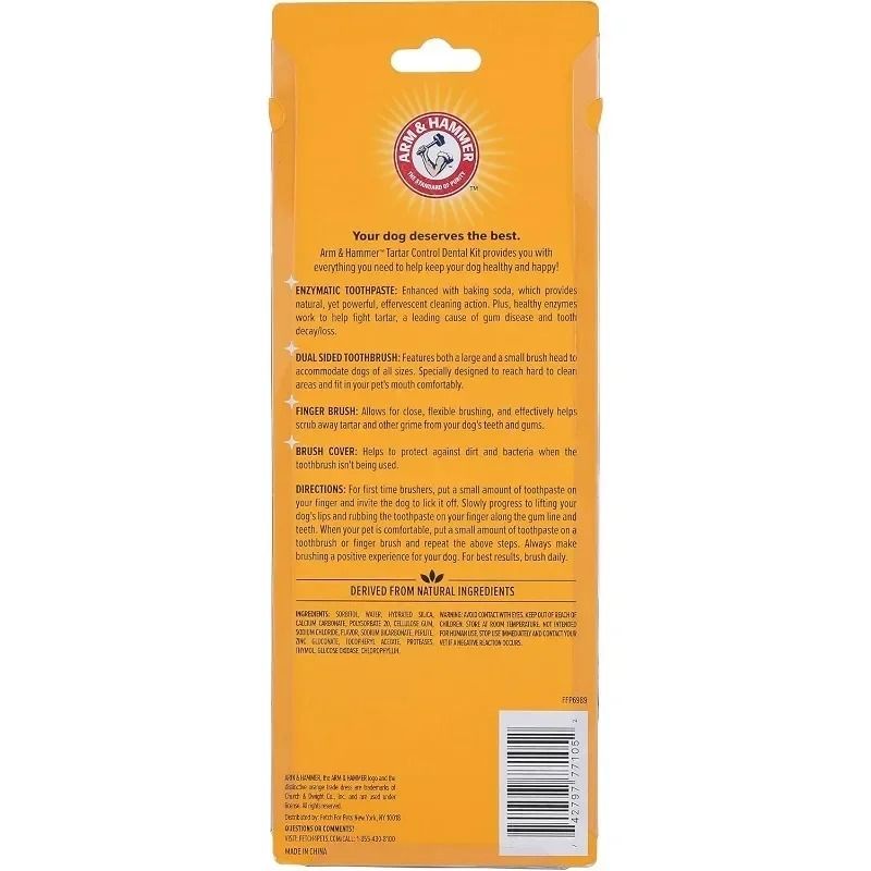 Pet Dental Cleaning Tools Kit for Dog and Cat Oral Care