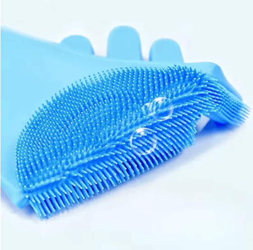 Silicone Cat Bathing Glove Gentle Grooming and Shampoo Massage Brush