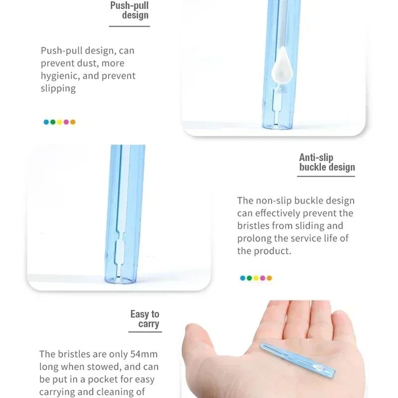 Curved Interdental Cleaning Brush Set – 20 Piece Dental Care Kit
