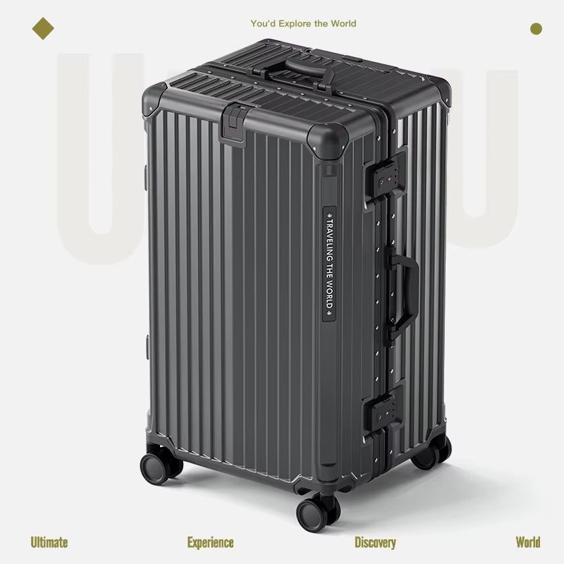 Hard Shell Carry On Suitcase Rolling Travel Luggage with Spinner Wheels 20 24 26 28 30 Inch Large Capacity Durable Lugga
