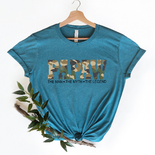 Legend Papaw Shirt Military Papaw Tee Fathers Day Gift