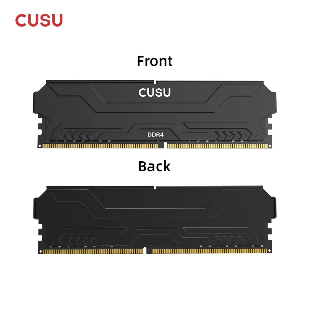 CUSU DDR4 Desktop Memory 8GB/16GB 3200MHz–3600MHz with XMP 2.0 Heatsink
