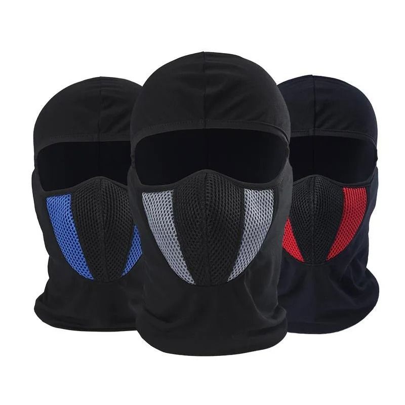 Breathable Motorcycle Balaclava Full Face Mask for Riding and Cycling