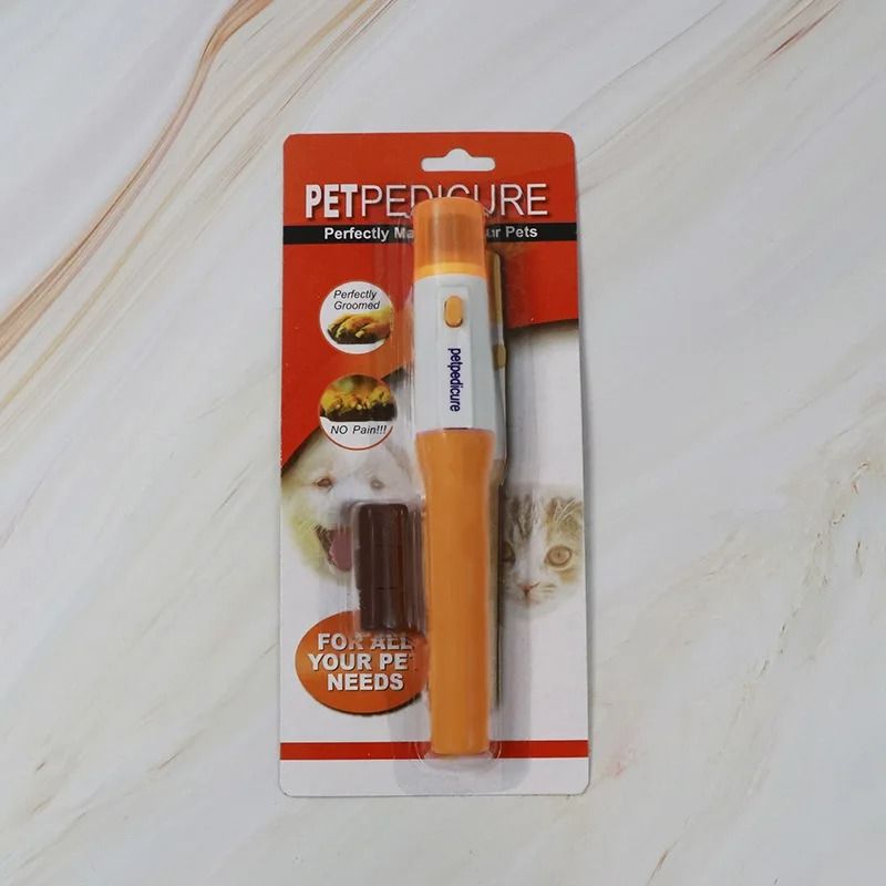 Electric Pet Nail Grinder Dog Nail Trimmer with Interchangeable Heads