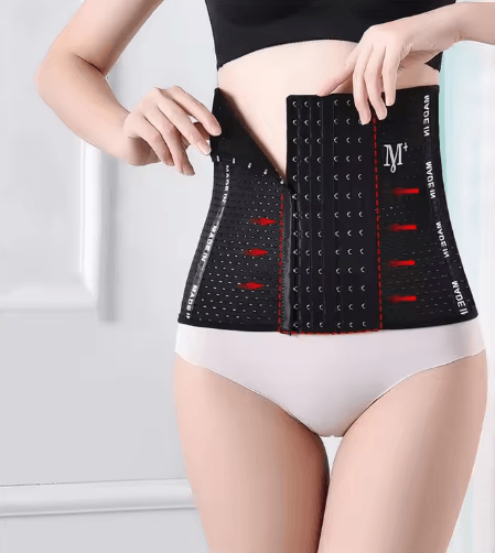 Womens Slimming Waist Trainer Belt – Adjustable Tummy Control Shapewear Corset