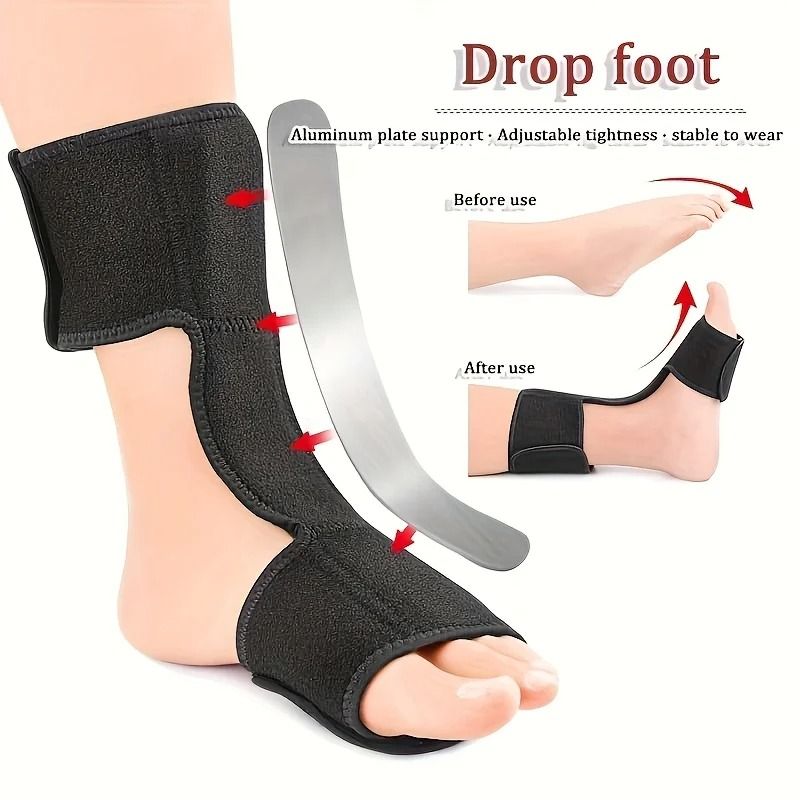 Plantar Fasciitis Night Splint and High-Performance Adjustable Ankle Support System