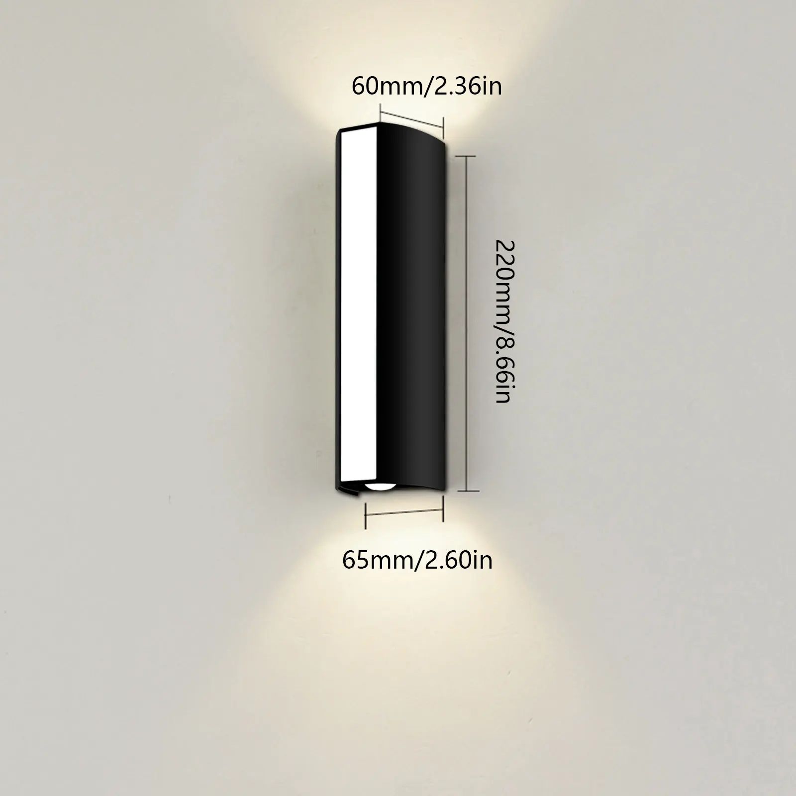 Modern 10W Waterproof LED Wall Lamp – Indoor & Outdoor AC85-265V Sconce