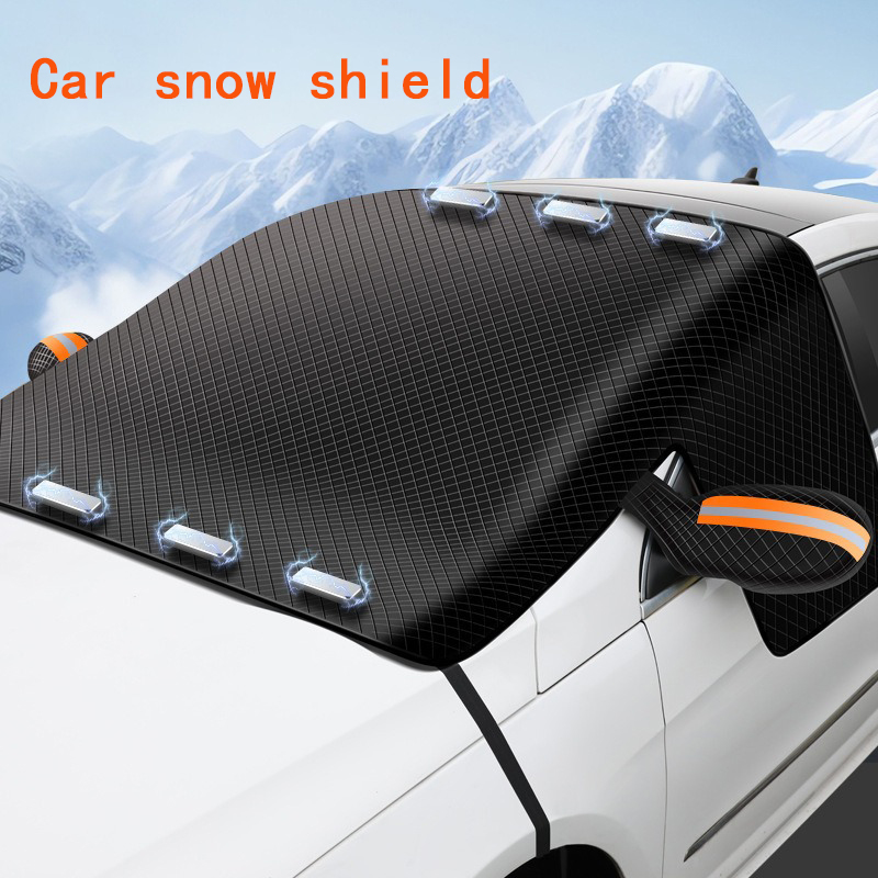 Magnetic Front Windshield Snow & Ice Protector Winter Frost Shield Cover