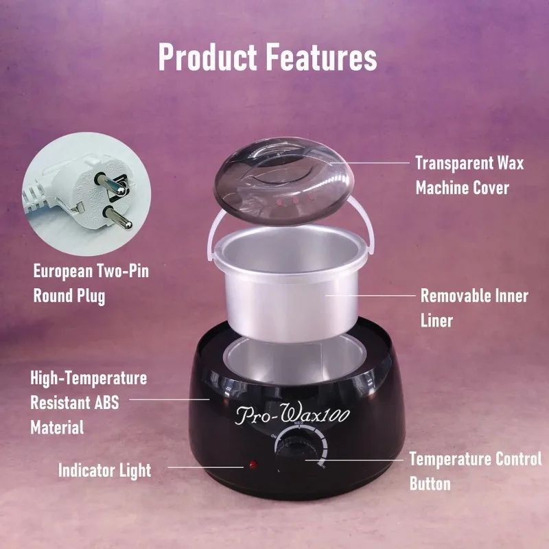 Professional Wax Warmer Heater with Timer Hair Removal Tool