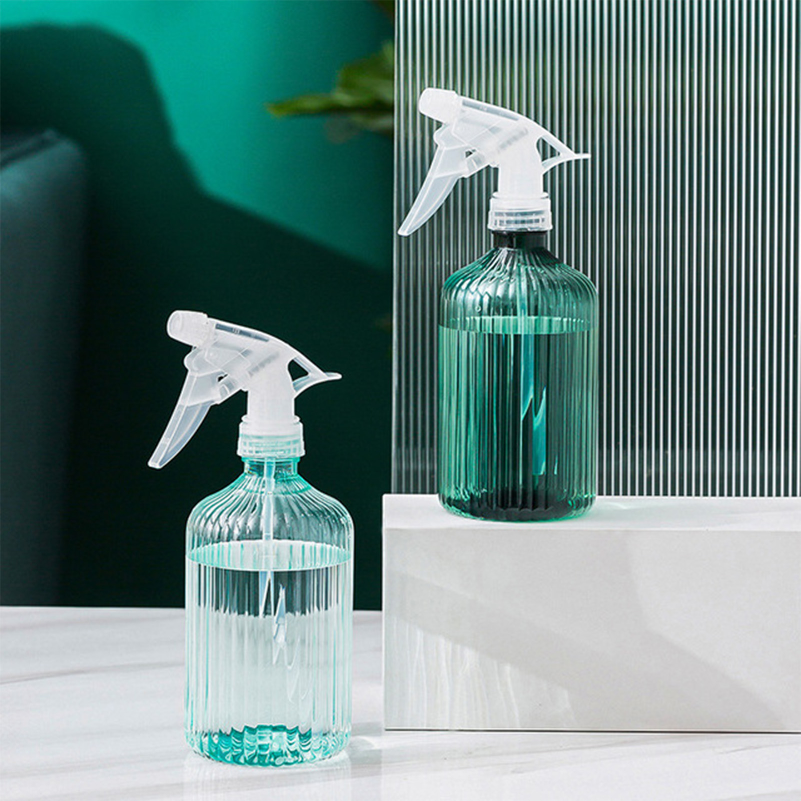 Leak Proof Plastic Plant Mist Sprayer BPA Free Spray Bottle for Gardening & Indoor Cleaning