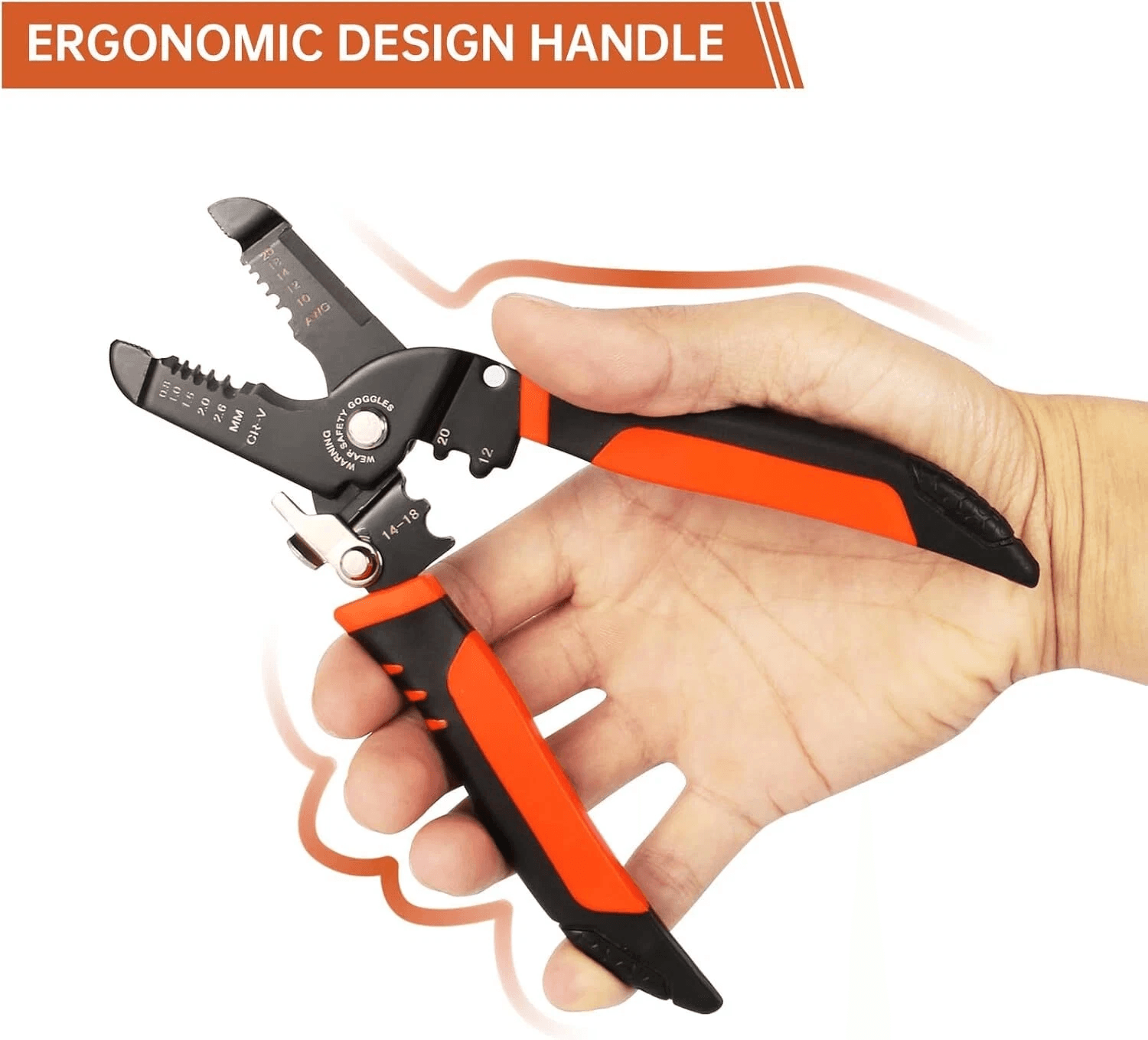 Crimper Cutter, Wire Strippers Pliers Tool AWG Electric Wire