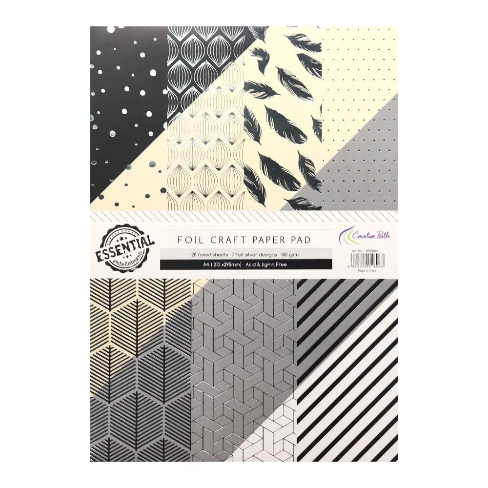 Shimmer & Shine Premium Foil Scrapbooking Paper Pack