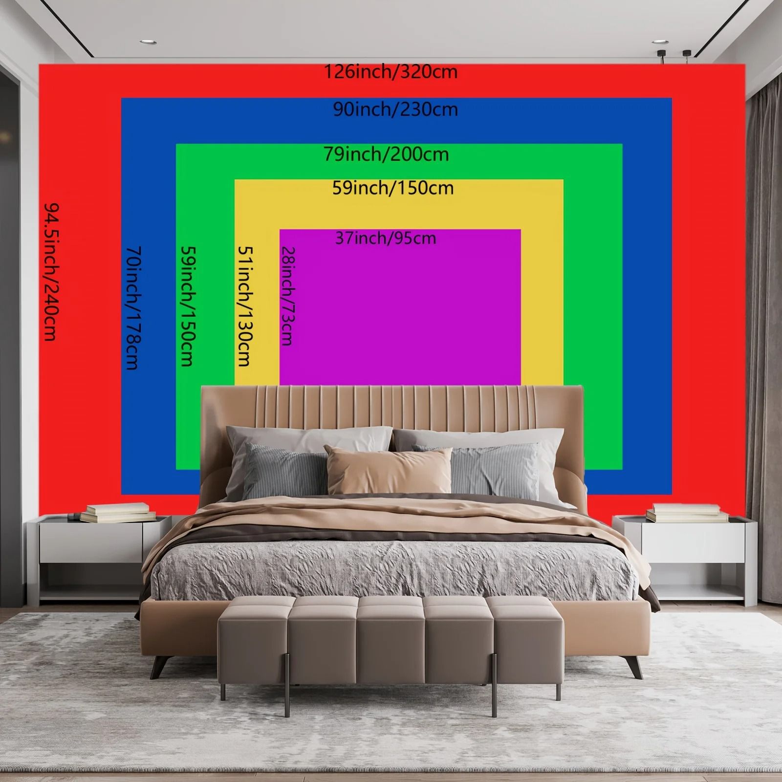 Landscape Waterfall Canyon Tapestry – High-Definition Elemental Architectural Sculpture