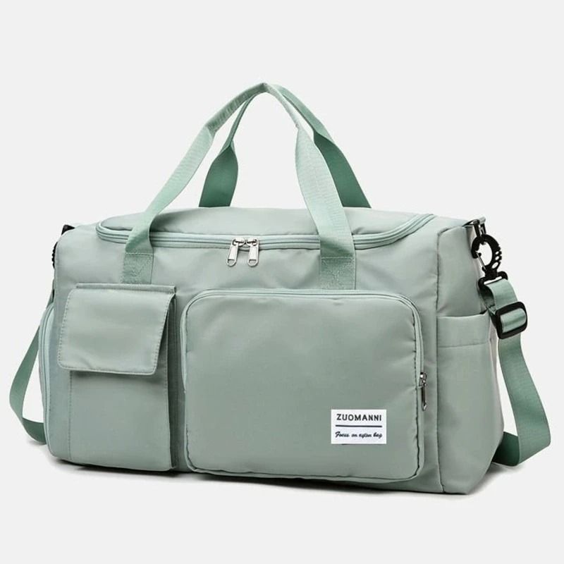 UNIXINU Carry On Travel Duffle Bag Large Capacity with Shoe Compartment