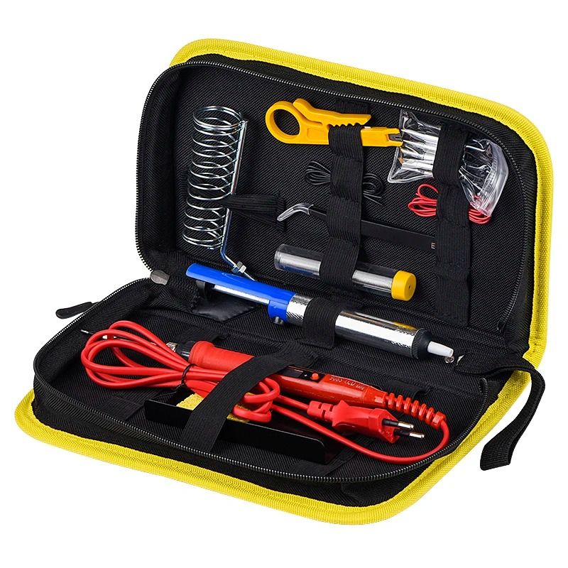 Digital LCD Soldering Iron Repair Kit Adjustable Temperature 80W