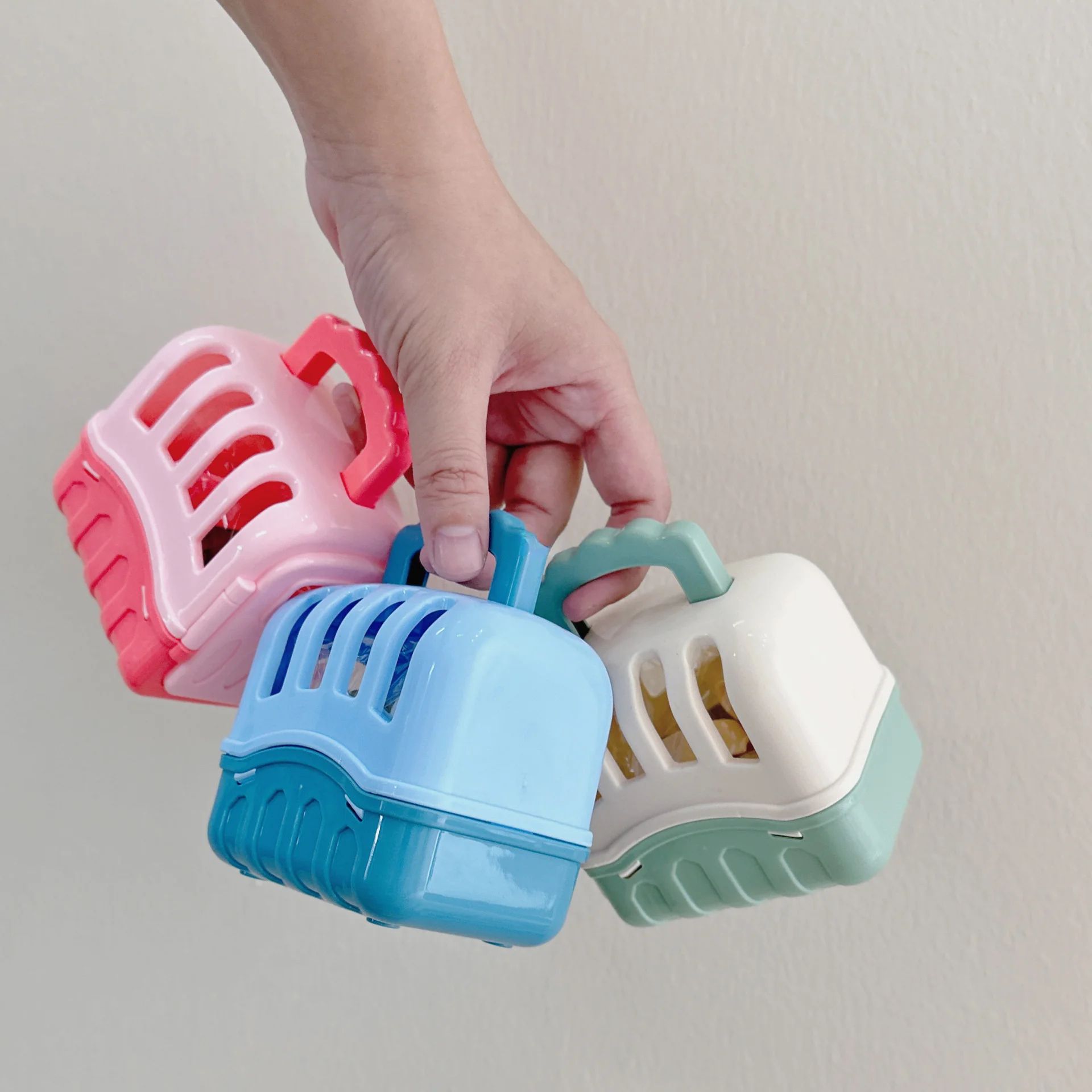 Cute Dog Doll Basket Playset