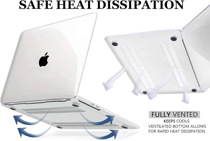Crystal Clear Laptop Case Hard Shell Cover