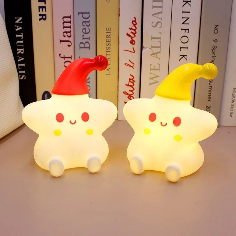 Cute Yellow Star Bedside Night Light