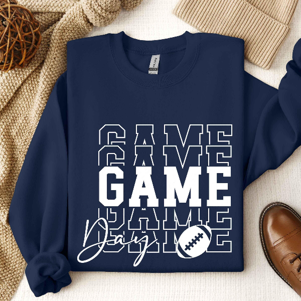 Game Day Football Shirt Women Fan Wear Game Day Shirt, Football Shirt, Game day Sweatshirt, Game day Hoodies,