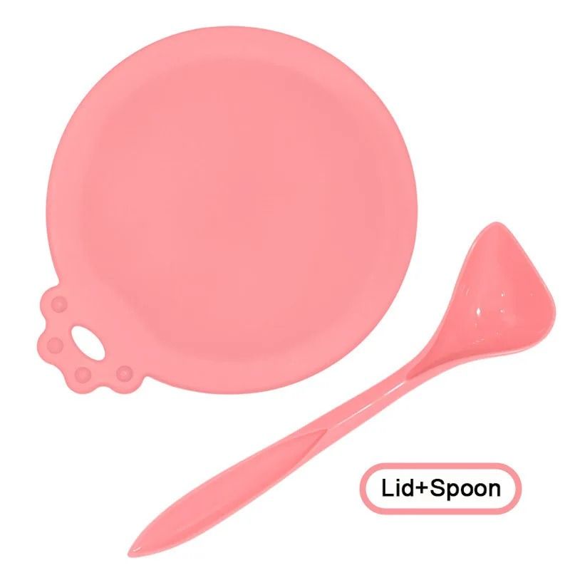 Reusable Pet Food Can Cover and Spoon Set