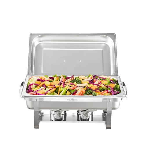 Stainless Steel Chafing Dish Set Qt Buffet Catering Food Warmer