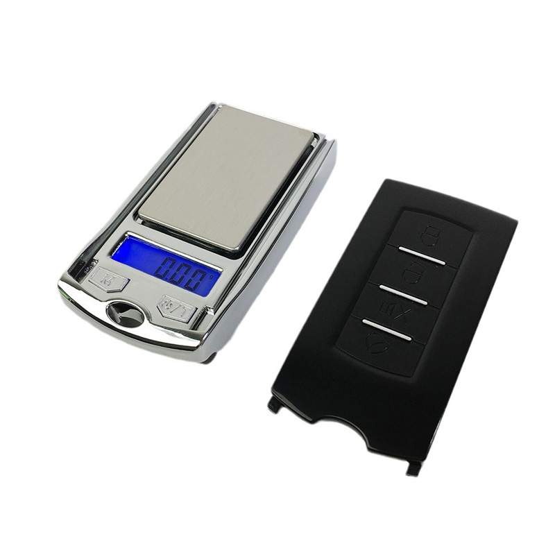 Portable Mini Electronic Digital Scale, LCD Backlit Display for Jewelry Weighing