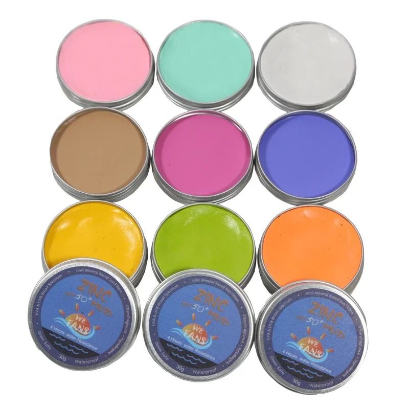 Eco-Friendly Zinc Surfing & Diving Sunscreen Mud