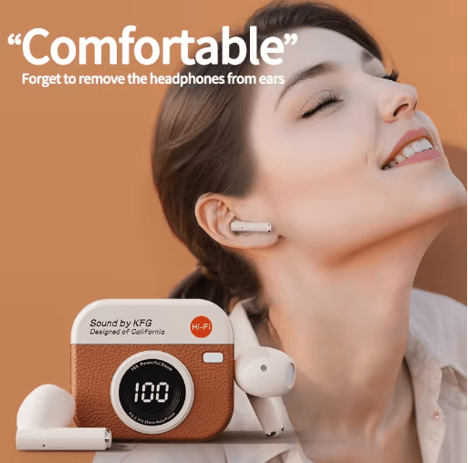 Q86 TWS Wireless Bluetooth Earbuds HiFi Sound with LED Digital Display