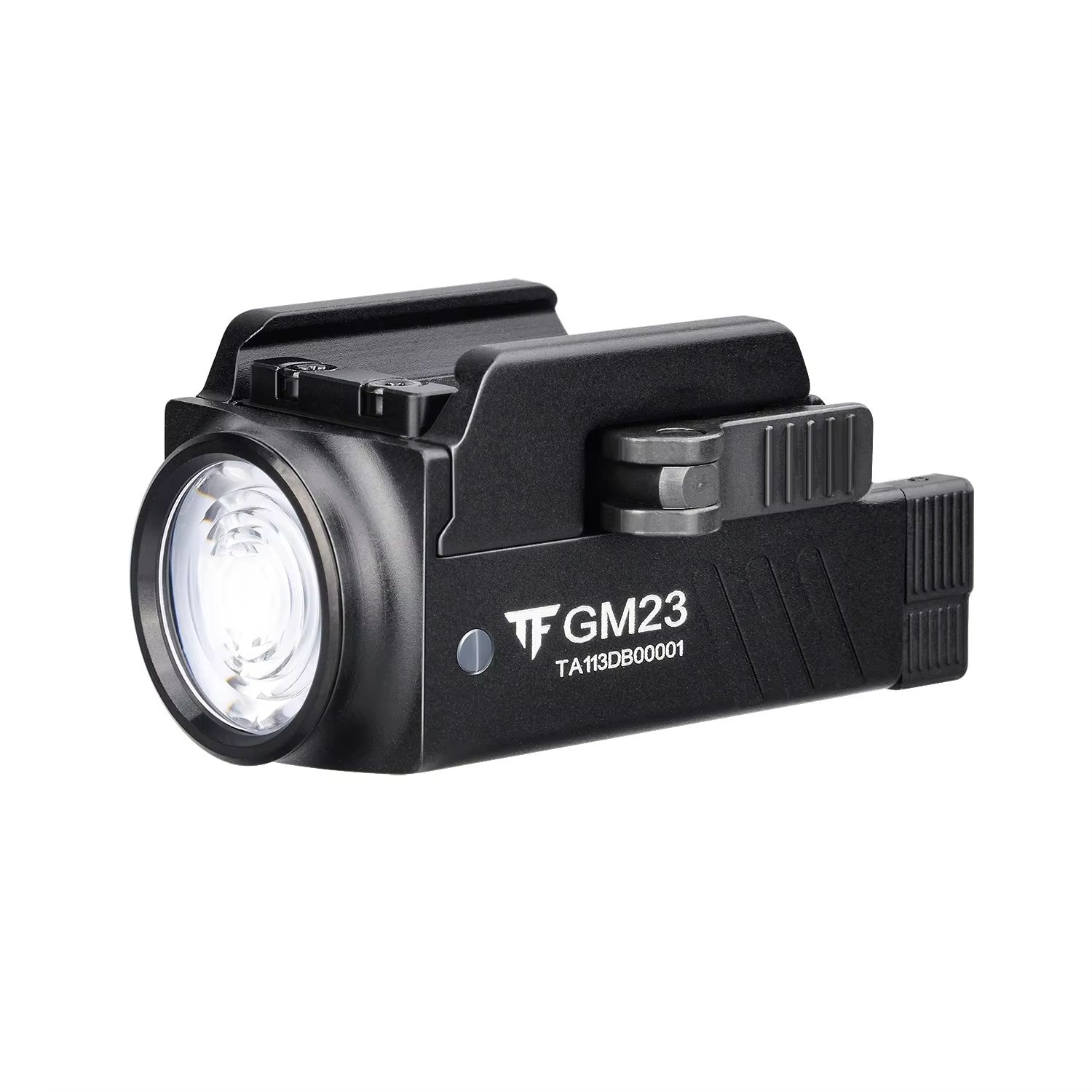 Trustfire GM23 Tactical LED Flashlight – Compact 800 Lumens USB Rechargeable Rail Light