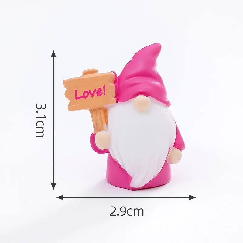 Cute Dwarf Doll Mini Garden Set