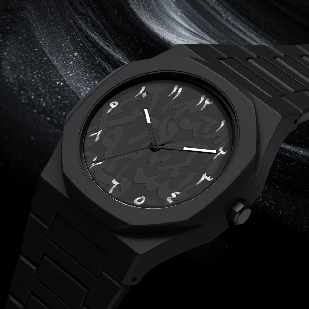 Sport Watch Waterproof Stainless Steel Quartz Watch for Men and Women